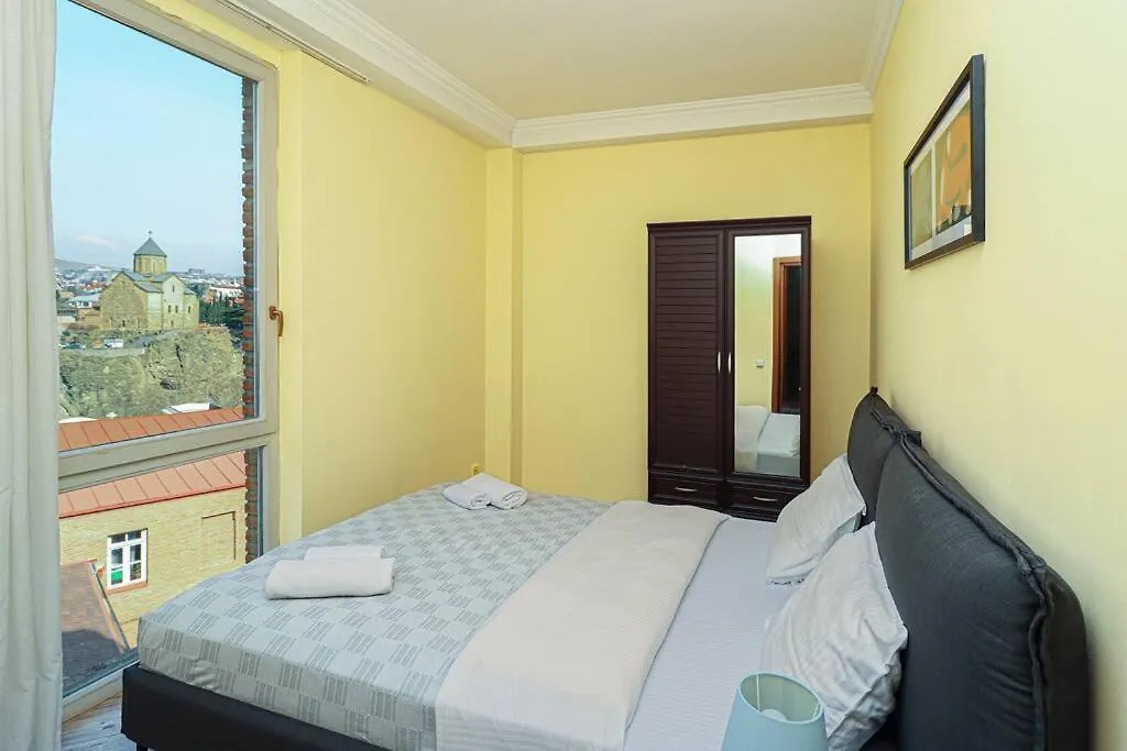 아파트 1Br Apart In Abanotubani W Views-By Wehost 트빌리시